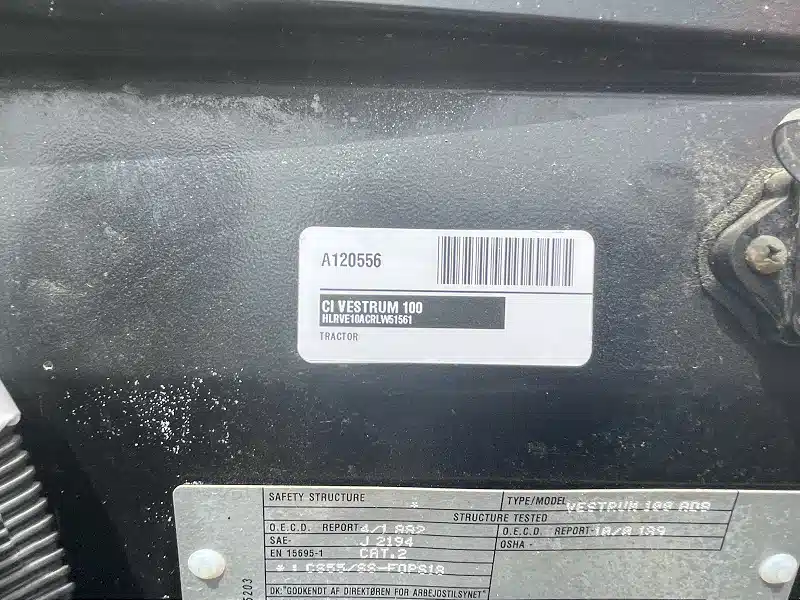 Photo de la Galerie 2 pour 2024 Case IH VESTRUM 100 Tracteur