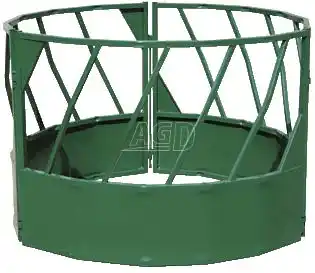 Gallery image 1 for New Martin's Hay Feeders HD-S-6 ROUND BALE Feeder