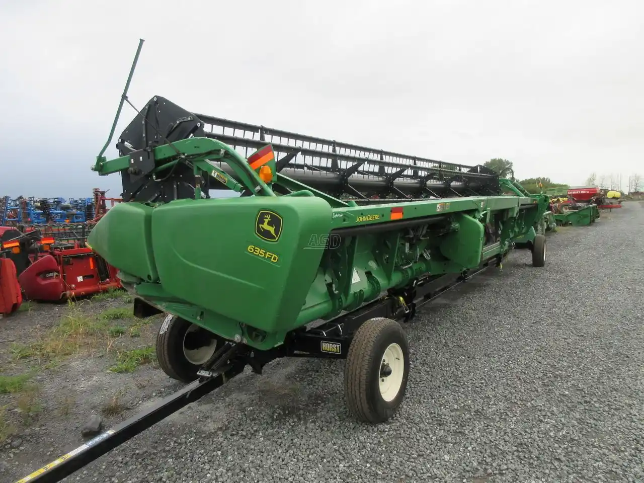 Gallery image 1 for Used 2013 John Deere 635FD Header - Draper