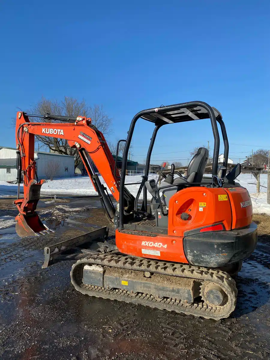 Gallery image 1 for Used 2020 Kubota KX040-4 Excavator