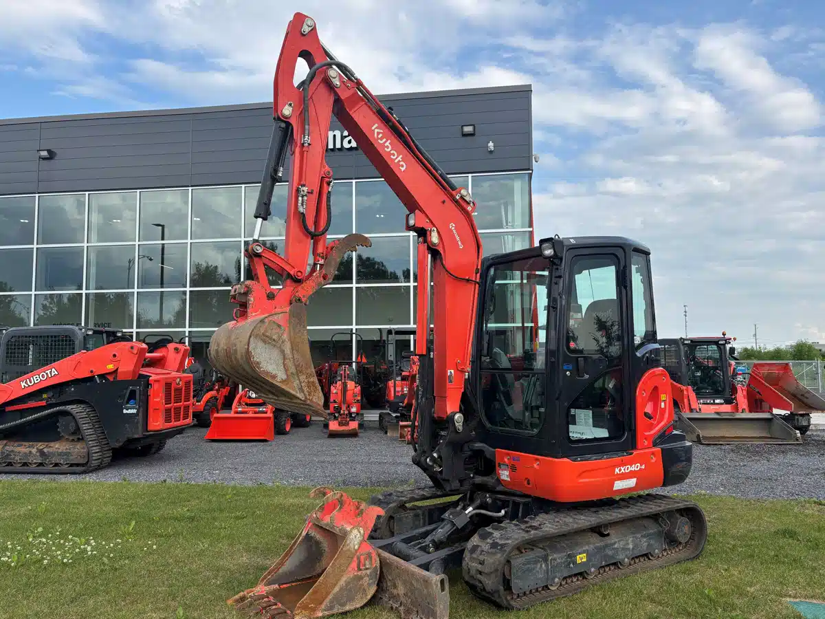 Gallery image 1 for Used 2024 Kubota KX040-4 Excavator
