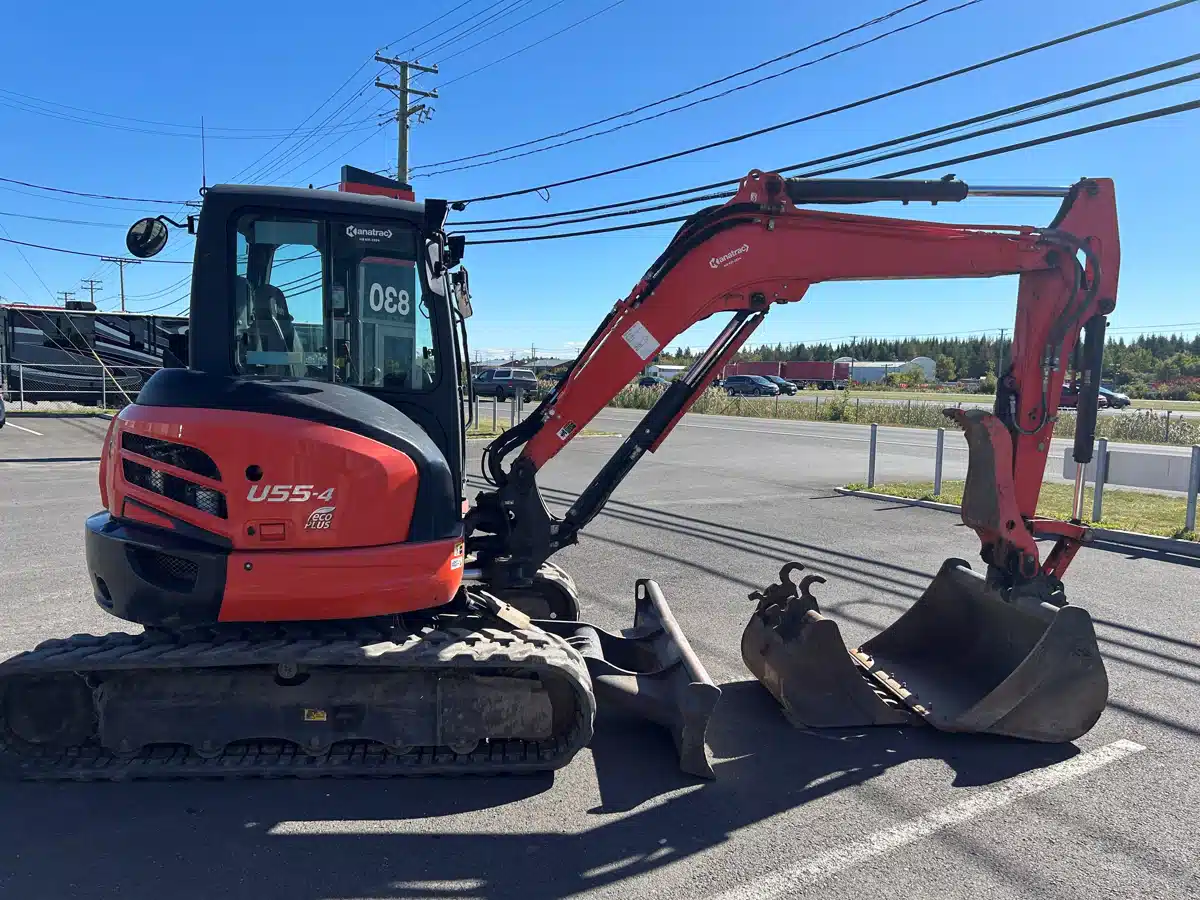 Gallery image 2 for Used 2021 Kubota U55-4G1 Excavator