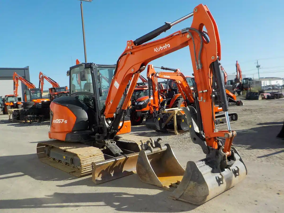 Gallery image 1 for Used 2022 Kubota KX057-5 Excavator