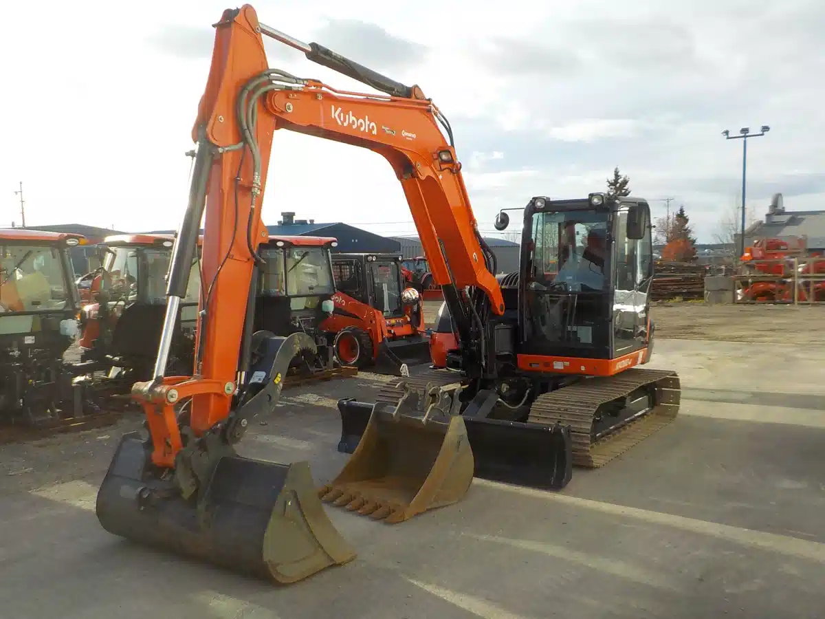 Gallery image 1 for Used 2022 Kubota KX080-4 Excavator