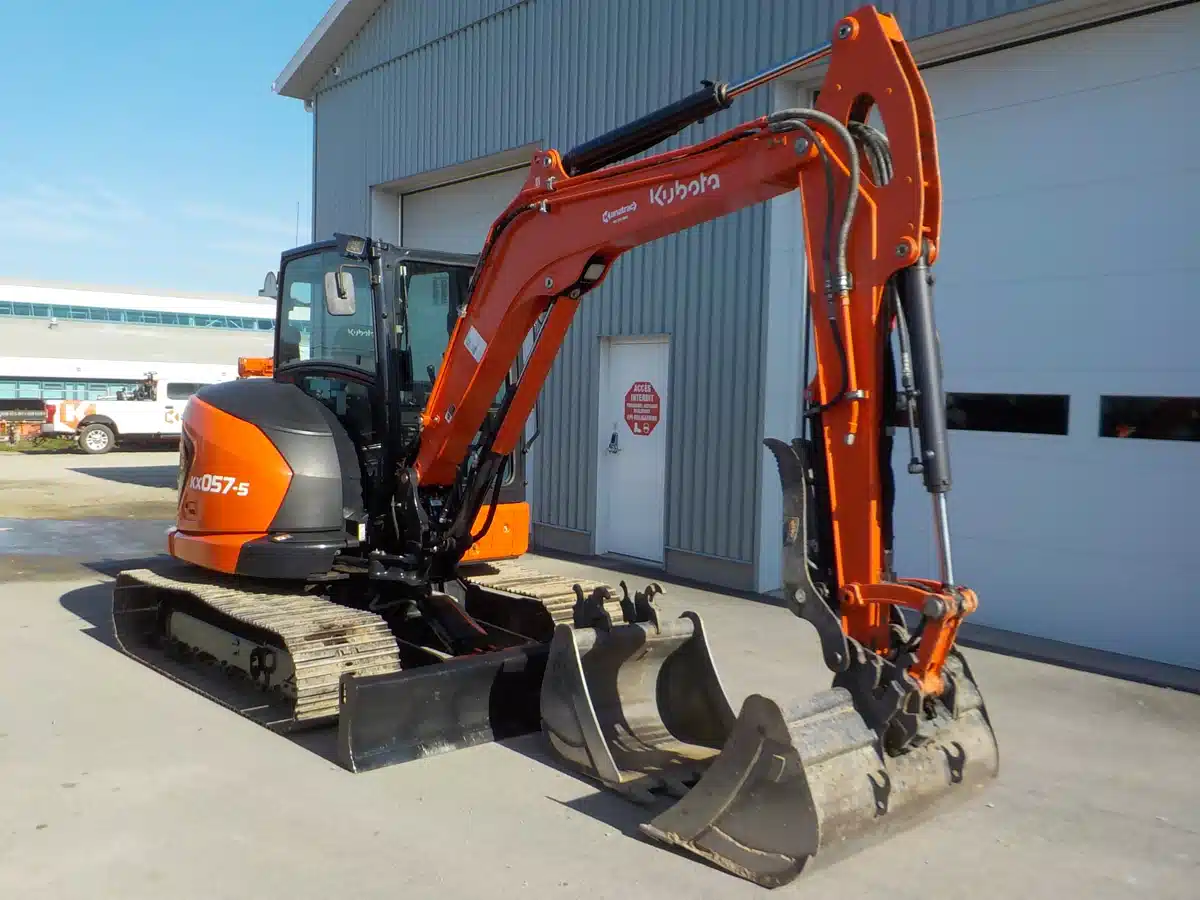 Gallery image 1 for Used 2021 Kubota KX057-5 Excavator