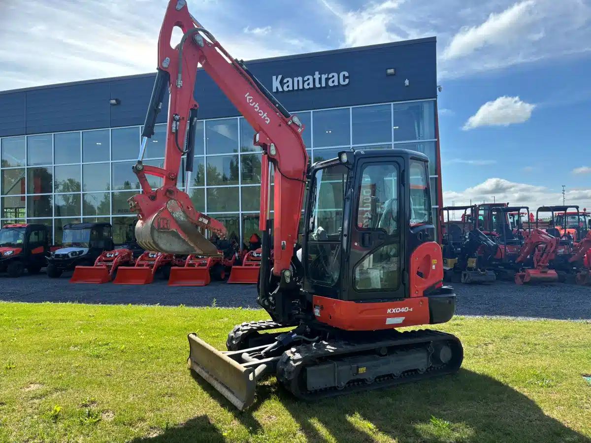 Gallery image 1 for Used 2024 Kubota KX040-4 Excavator