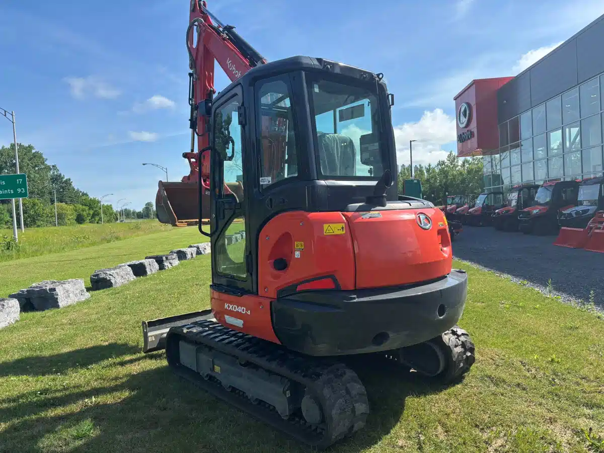 Gallery image 2 for Used 2024 Kubota KX040-4 Excavator