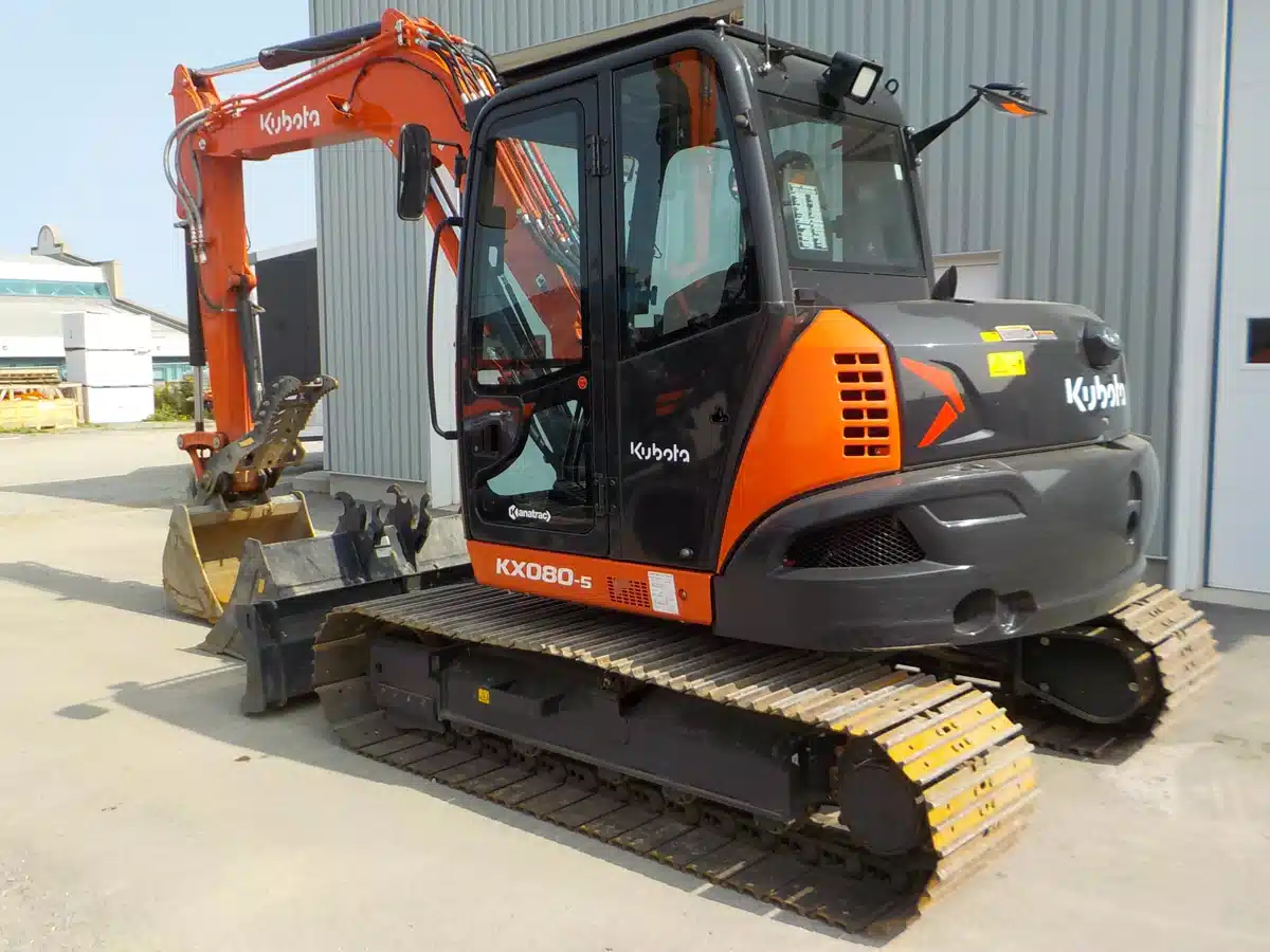 Gallery image 2 for 2024 Kubota KX080-5 Excavator