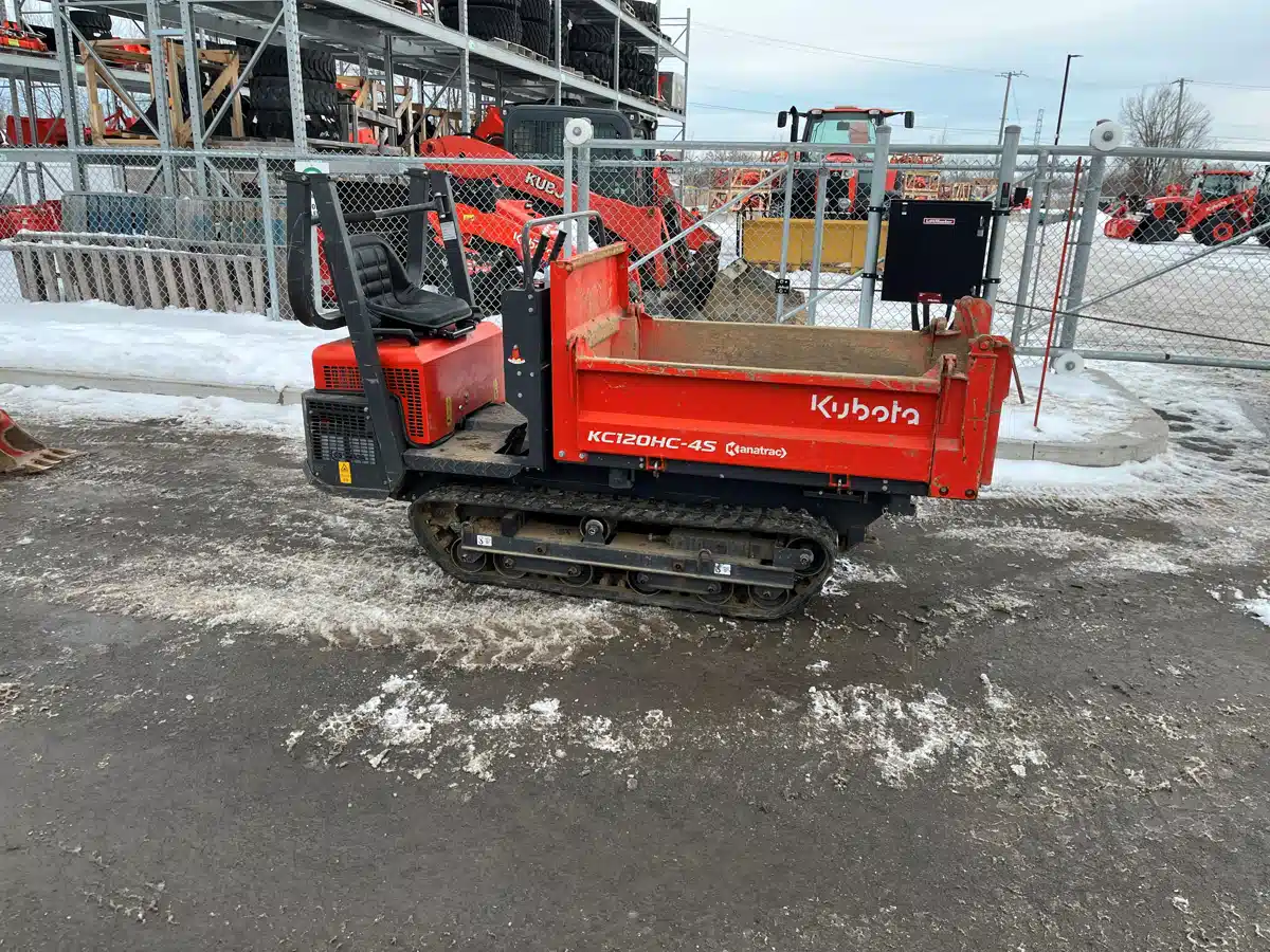 Gallery image 1 for 2024 Kubota KC120HC-4S Utility Vehicle