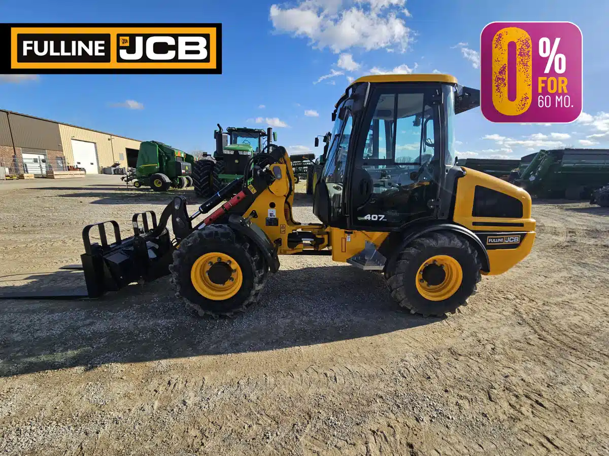 Gallery image 1 for Used 2022 JCB 407 AGRI Tractor Loader