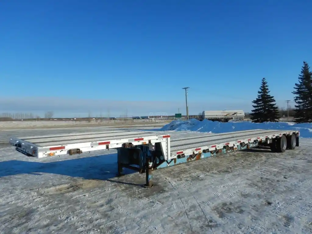 Gallery image 1 for Used 2000 Lode King 48' TANDEM ALUMINUM COMBO Trailer - Step Deck