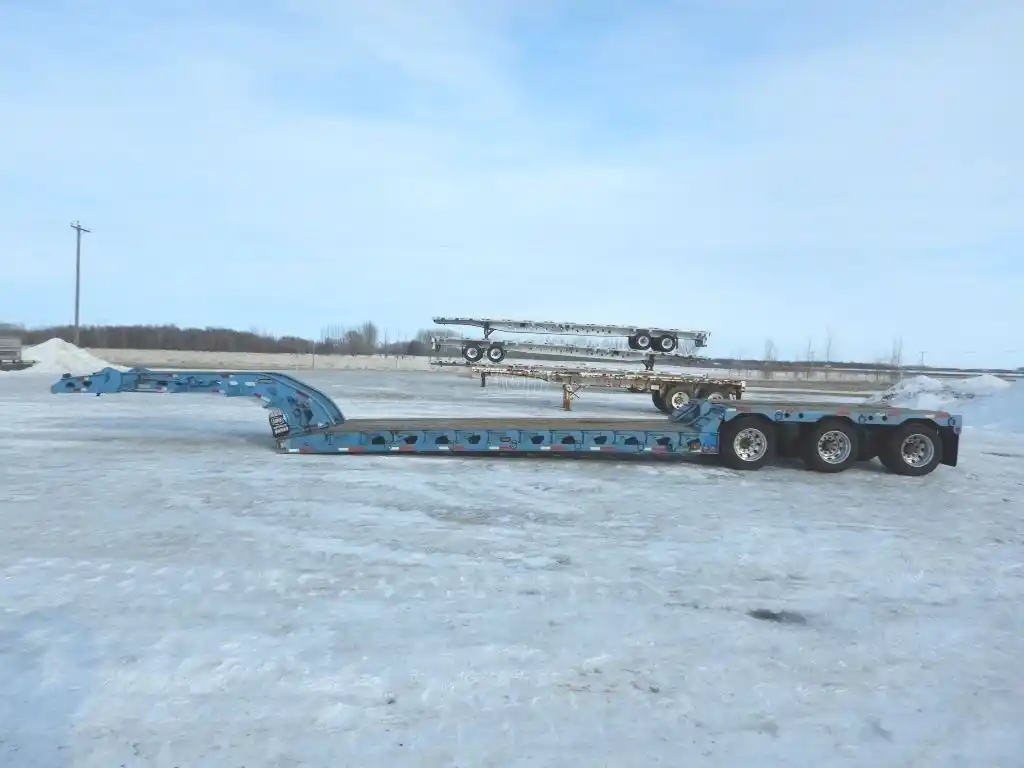 Gallery image 2 for Used 2000 Aspen 60ton Tridem RGN Trailer - Double Drop