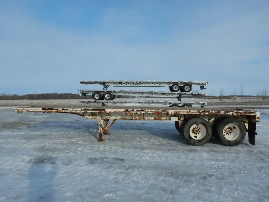 Gallery image 2 for Used 1995 Doepker 32ft Tandem Trailer - Flat Deck