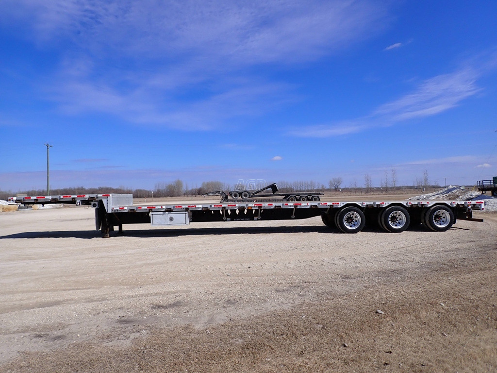 Gallery image 2 for Used 2012 Lode King 53' Tridem Aluminum Combo Trailer - Step Deck