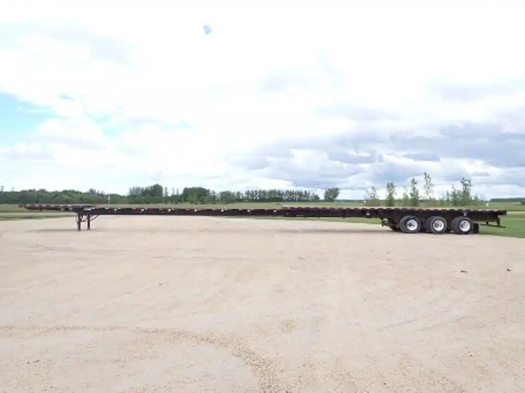 Gallery image 2 for Used 2013 Fontaine 53FT-90FT Extendable Trailer - Flat Deck