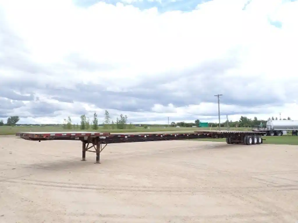 Gallery image 1 for Used 2013 Fontaine 53FT-90FT Extendable Trailer - Flat Deck