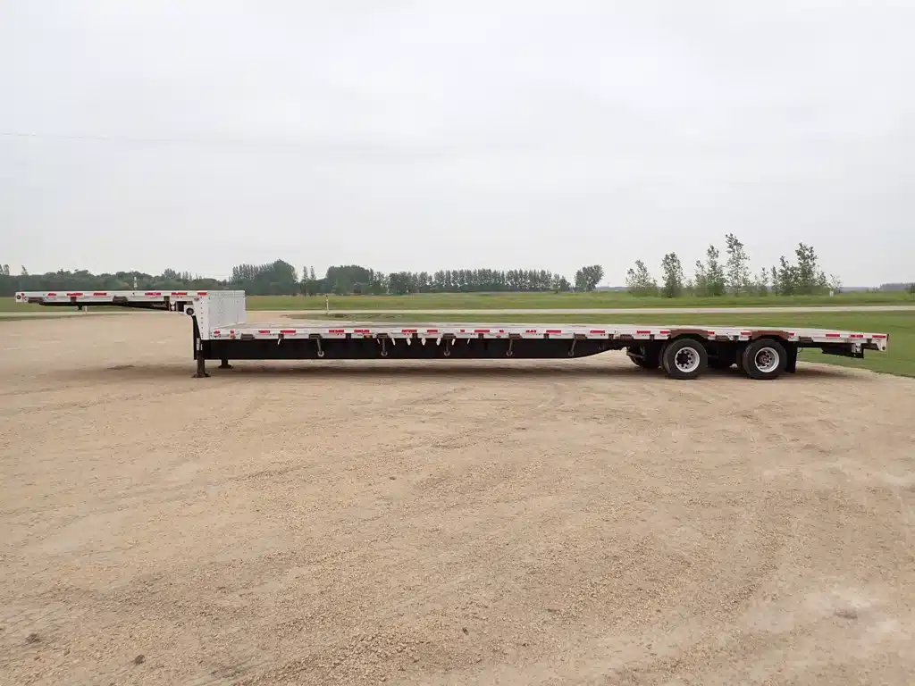 Gallery image 2 for Used 2013 Lode King 53ft Tandem Aluminum Combo Lo Pro Trailer - Step Deck