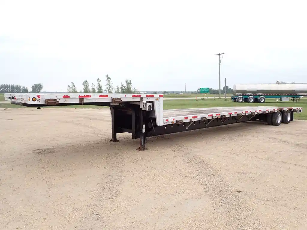Gallery image 1 for Used 2013 Lode King 53ft Tandem Aluminum Combo Lo Pro Trailer - Step Deck