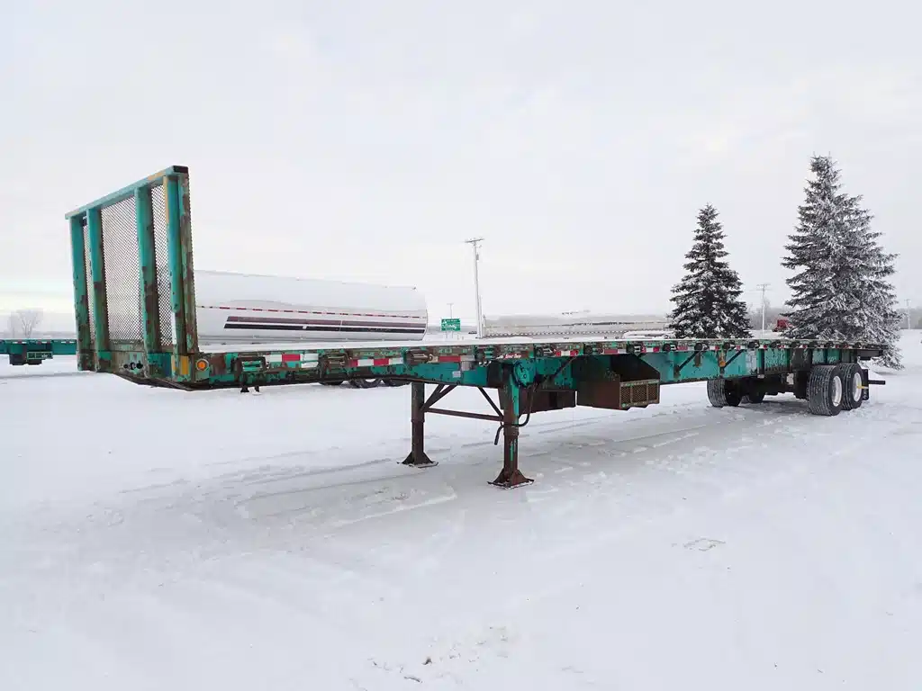 Gallery image 1 for Used 2014 Great Dane 53FT Tandem Trailer - Flat Deck