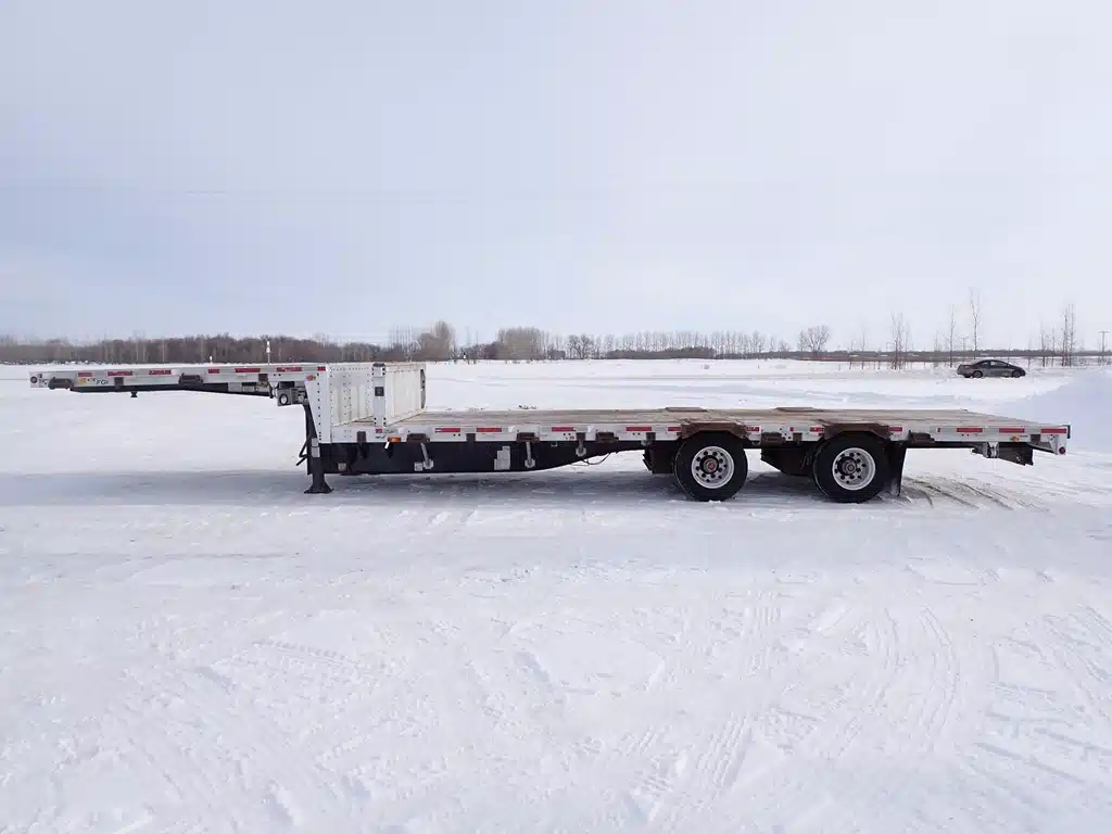 Gallery image 2 for Used 2014 Lode King 37.5FT Tandem Aluminum Combo Trailer - Step Deck