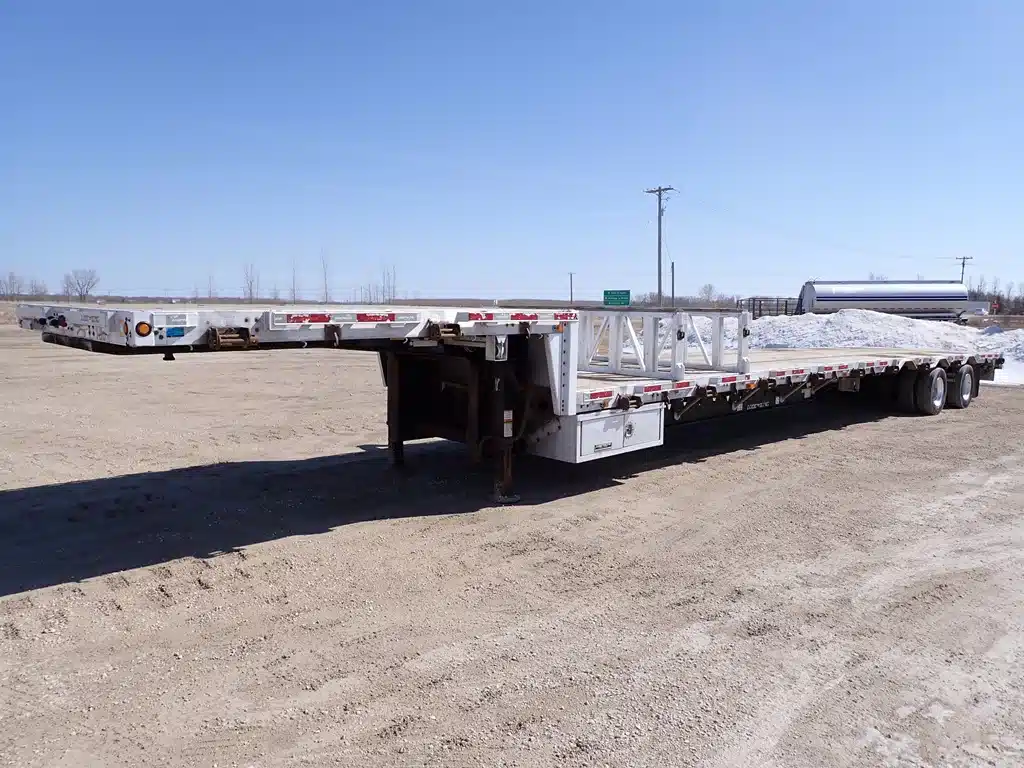 Gallery image 1 for Used 2015 Lode King 53ft Tandem Aluminum Combo Lo Pro Trailer - Step Deck