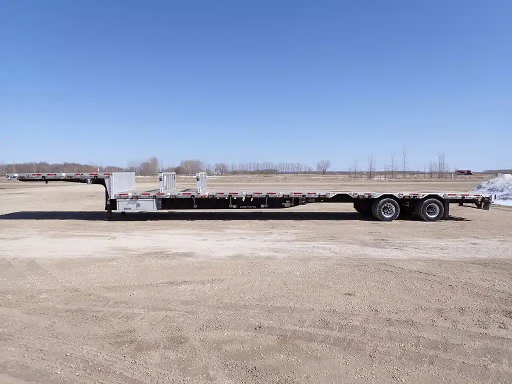 Gallery image 2 for Used 2015 Lode King 53ft Tandem Aluminum Combo Lo Pro Trailer - Step Deck