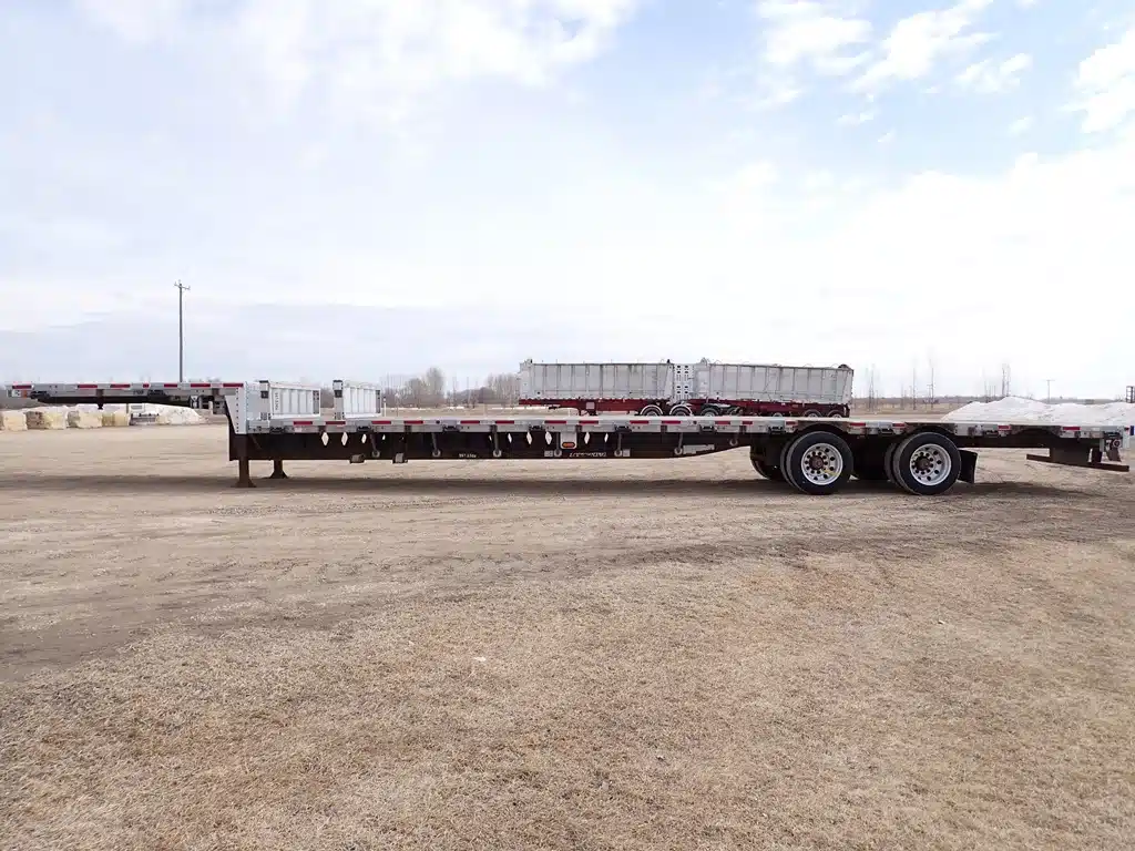Gallery image 2 for Used 2005 Lode King 53ft Tandem Aluminum Combo Trailer - Step Deck