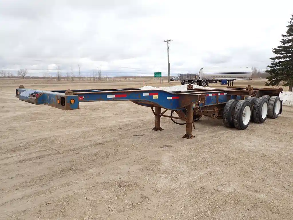 Gallery image 1 for Used 2008 Pratt 2040-S-3A Tridem Trailer - Container