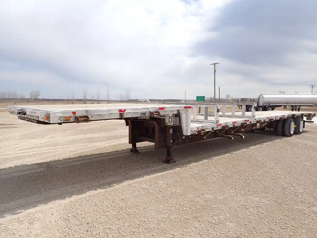 Gallery image 1 for Used 2005 Lode King 53ft Tandem Aluminum Combo Trailer - Step Deck
