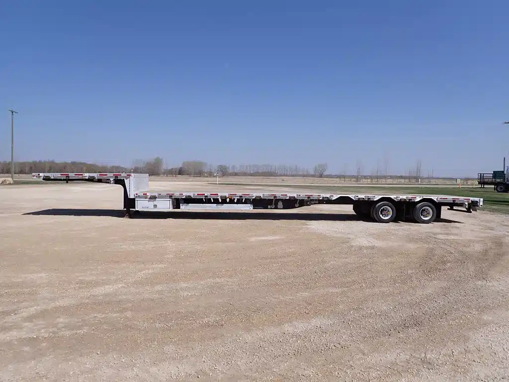 Gallery image 2 for Used 2014 Lode King 53ft Tandem Aluminum Combo Lo Pro Trailer - Step Deck