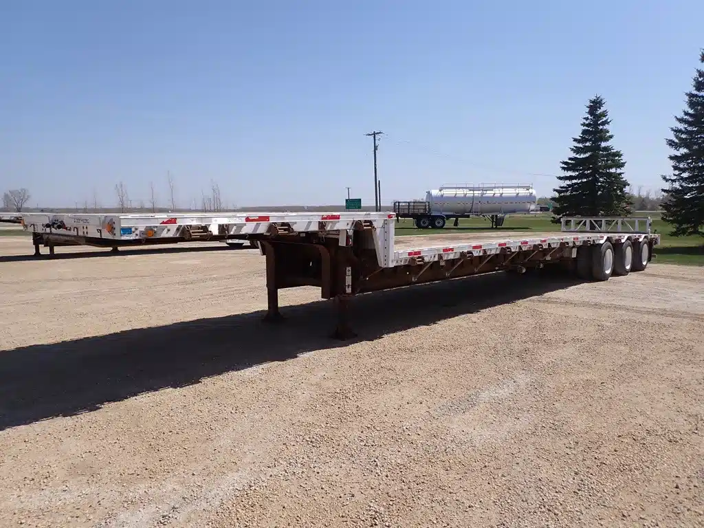 Gallery image 1 for Used 2003 Lode King 53' Tridem Aluminum Combo Trailer - Step Deck