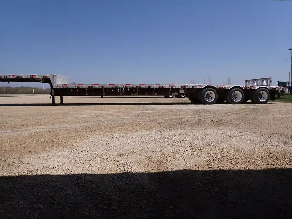 Gallery image 2 for Used 2003 Lode King 53' Tridem Aluminum Combo Trailer - Step Deck