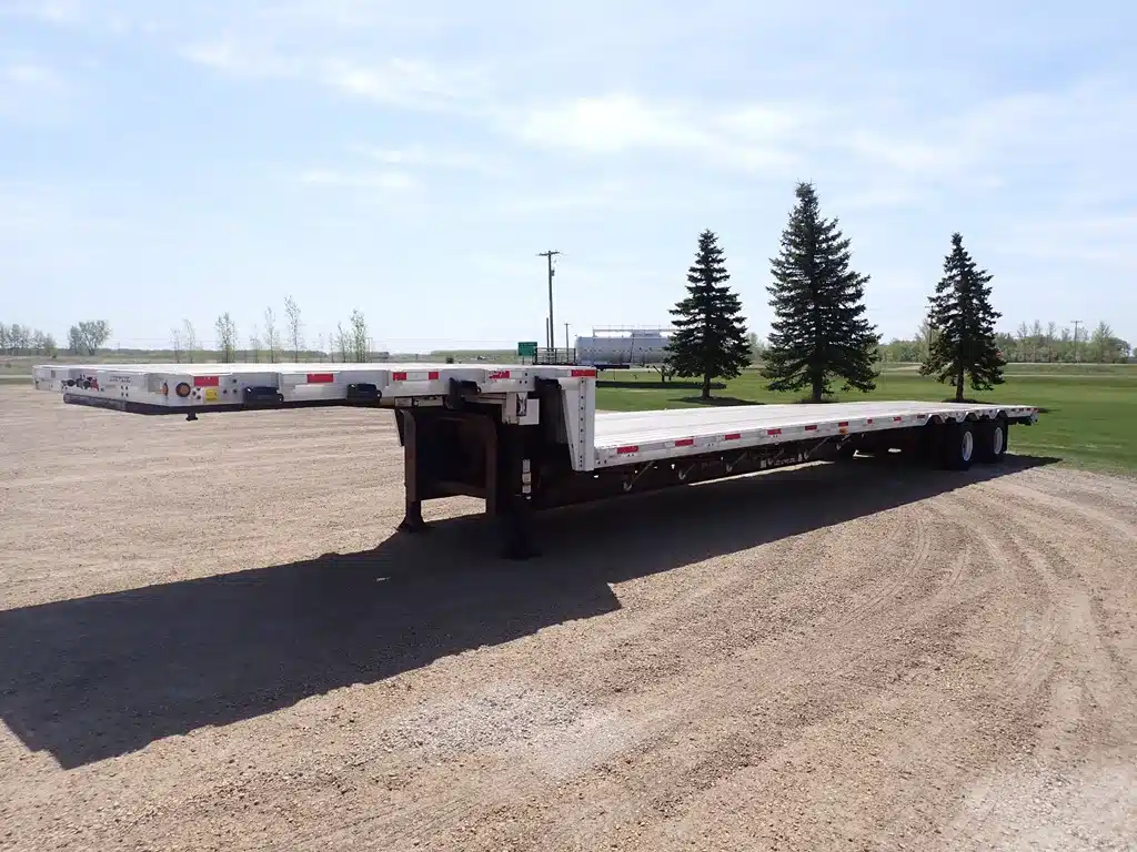 Gallery image 1 for Used 2013 Lode King 53ft Tandem Aluminum Combo Lo Pro Trailer - Step Deck