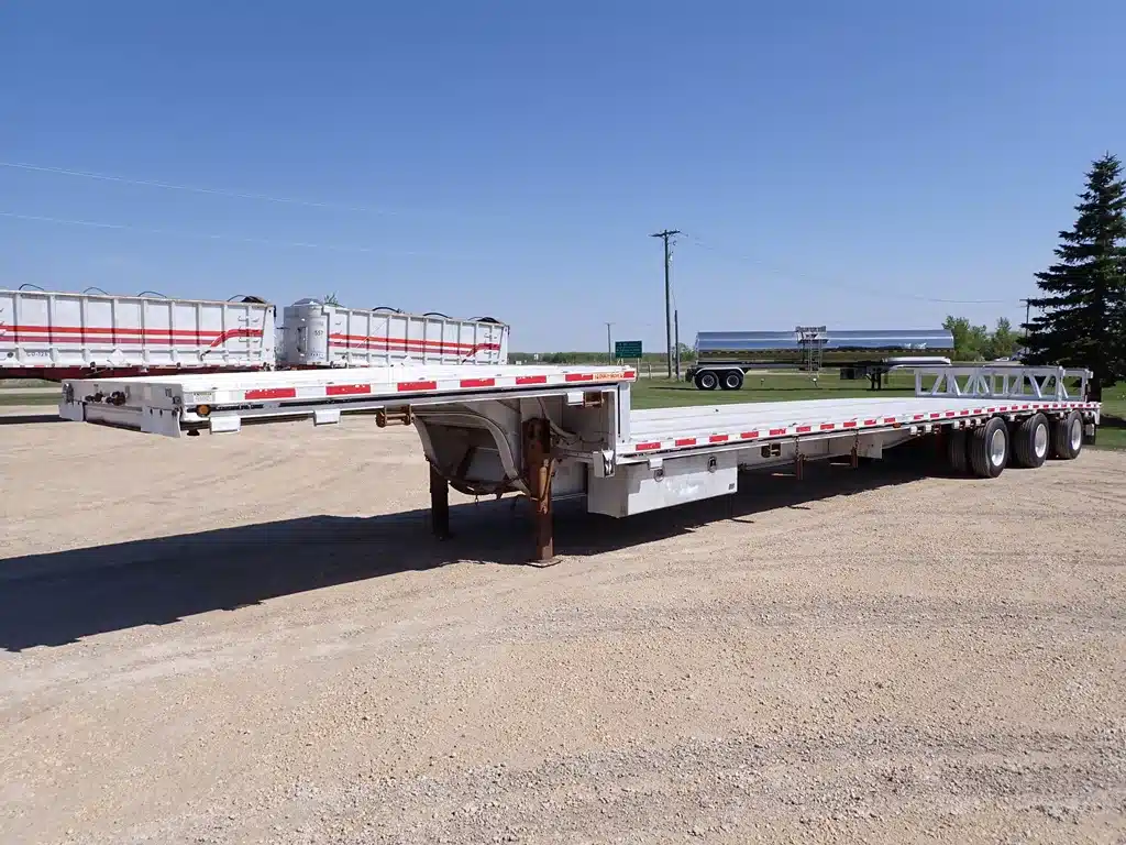 Gallery image 1 for Used 2012 East 53ft Tridem Aluminum LoPro Trailer - Step Deck