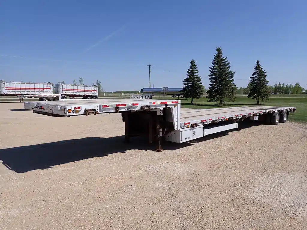 Gallery image 1 for Used 2015 Lode King 53ft Tandem Aluminum Combo Lo Pro Trailer - Step Deck