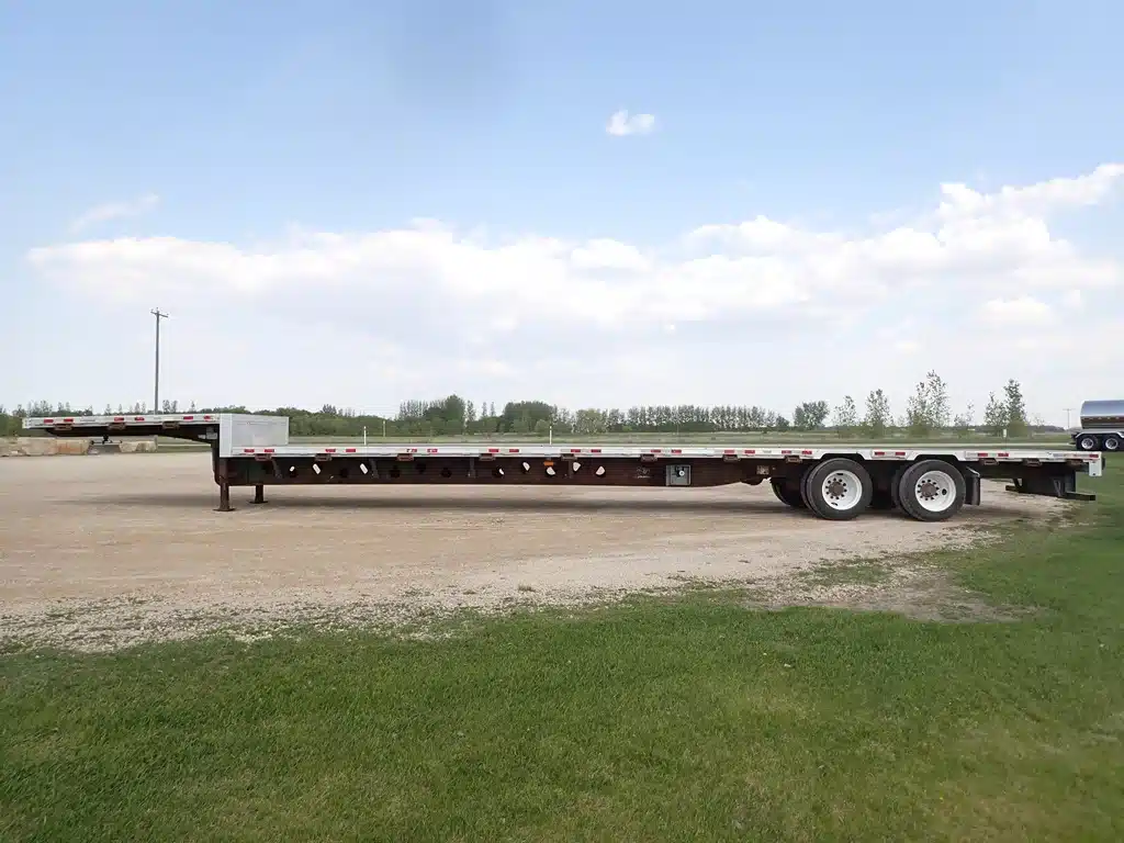 Gallery image 2 for Used 2012 Manac 53FT Tandem Aluminum Combo Trailer - Step Deck