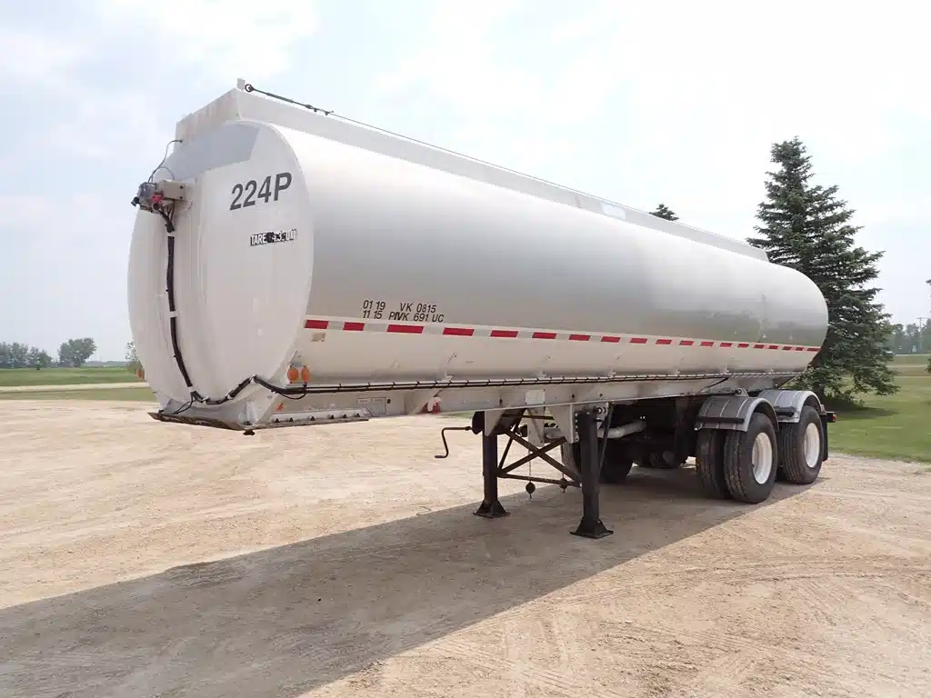Gallery image 1 for Used 1983 Westank 29FT Tandem Aluminum Trailer - Tanker