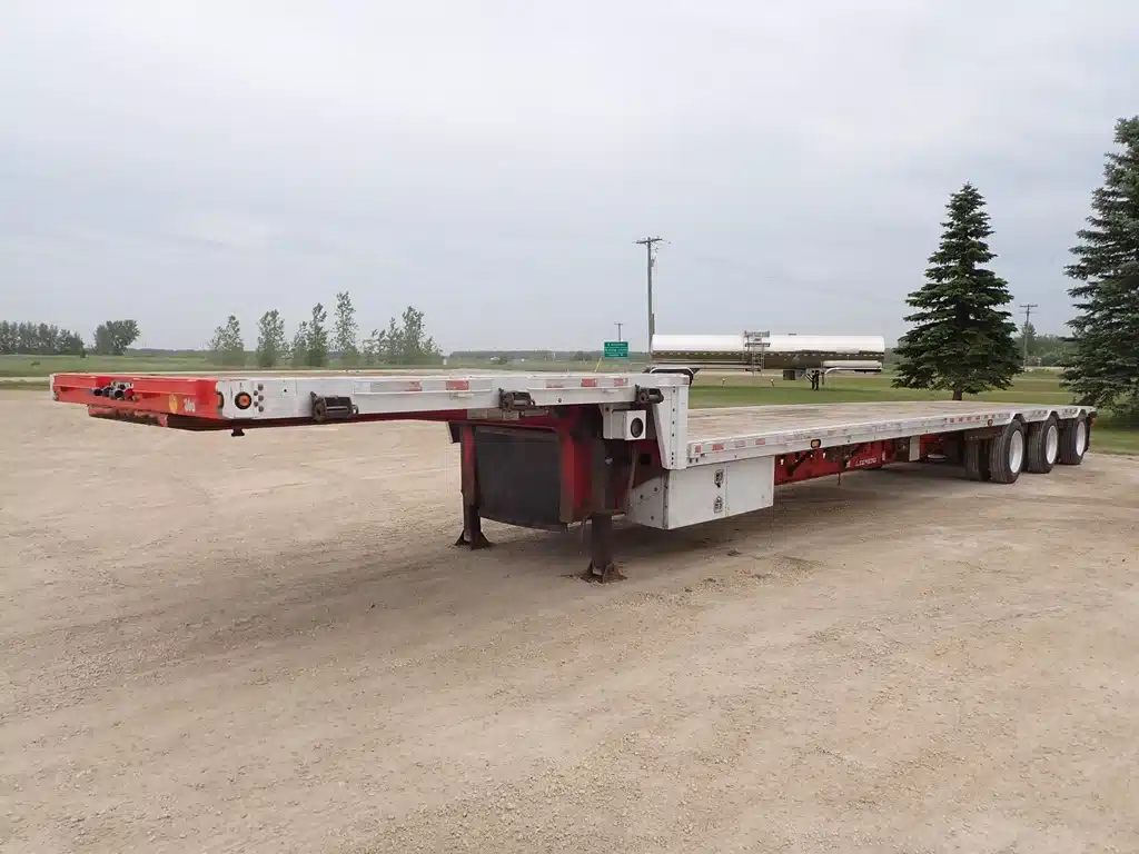 Gallery image 1 for Used 2013 Lode King 53' Tridem Aluminum Combo Trailer - Step Deck