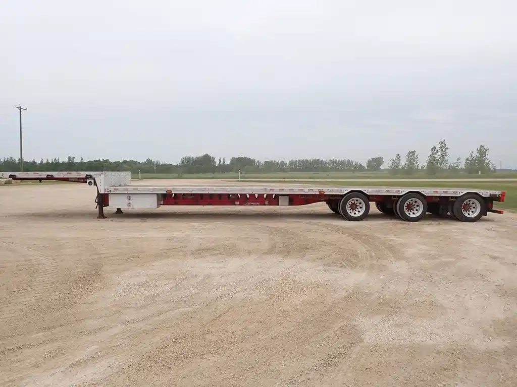 Gallery image 2 for Used 2013 Lode King 53' Tridem Aluminum Combo Trailer - Step Deck