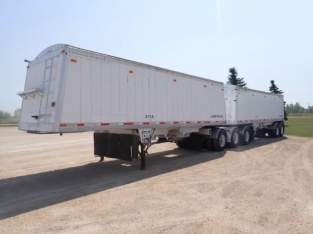 Gallery image 1 for Used 2011 Lode King SUPER B ALUMINUM GRAIN TRAILER Trailer - Grain
