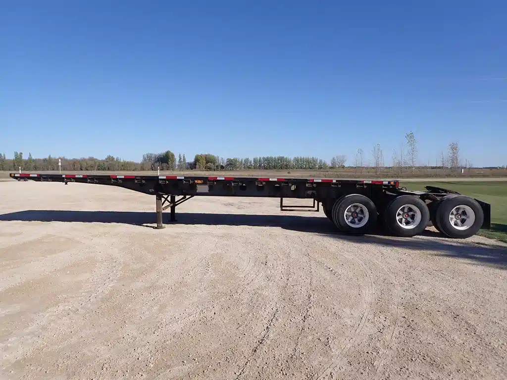 Gallery image 2 for Used 1995 Doepker 32ft Super-B Lead Trailer - Flat Deck