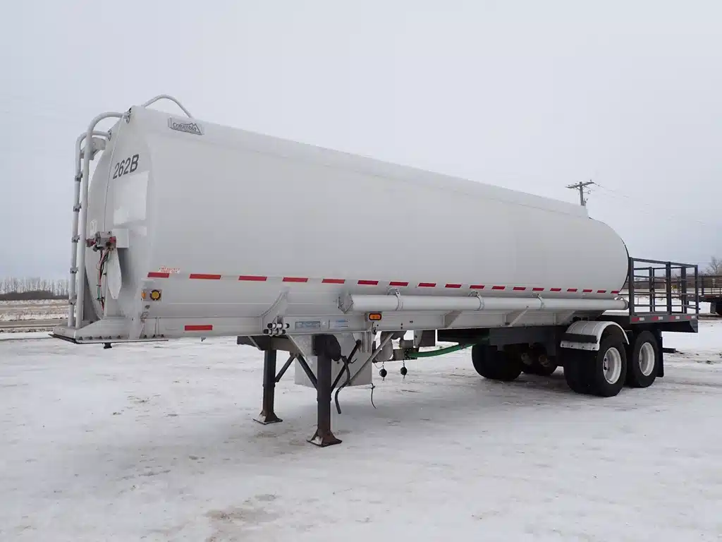 Gallery image 2 for 2003 Columbia Tandem Aluminum Tanker Deck Trailer - Tanker