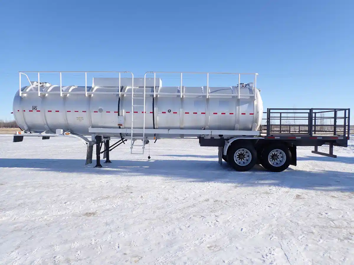 2010 Heil Tandem Aluminum Tanker Deck Trailer - Tanker