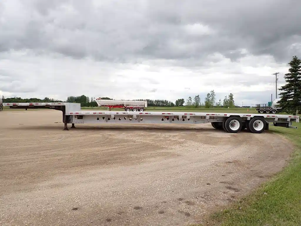 Photo de la Galerie 2 pour 2014 Manac 53FT Tandem Aluminum remorque - step deck