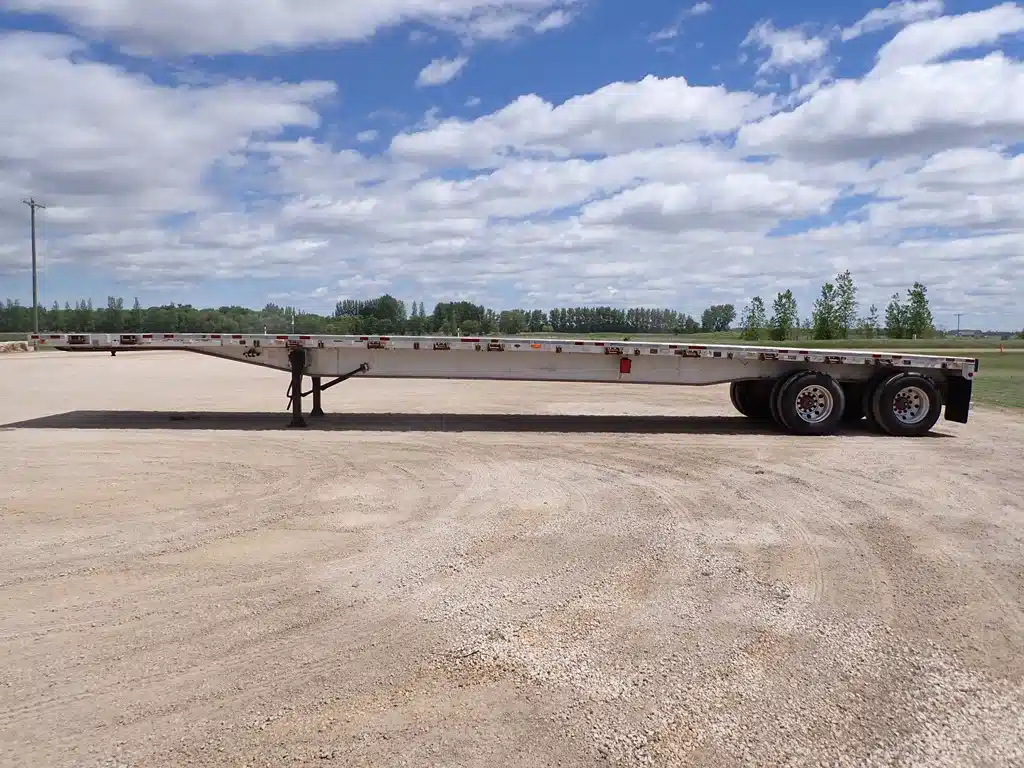Gallery image 2 for 2007 Wilson 48FT Aluminum Trailer - Flat Deck