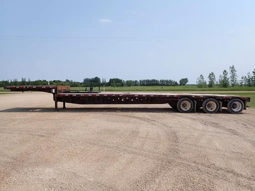 Photo de la Galerie 2 pour 2003 Manac 53FT Tridem OFF ROAD remorque - step deck