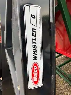 Gallery image 2 for New 2024 Walco Whistler 5 and 6 Skidsteer Hookup Rotary Cutter