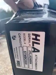 Gallery image 2 for New HLA Stump Bucket - skidsteer hookup Attachment