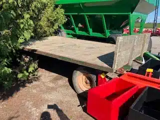 Gallery image 1 for Unspecified 7.5'Wx12'L Flat Rack Wagon