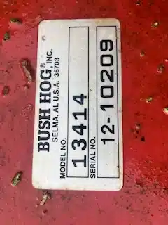 Gallery image 2 for 2012 Bush Hog 13414 Rotary Cutter